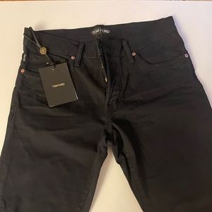 TOM FORD Men’s Black Jeans Slim Fit Size 31 NWT